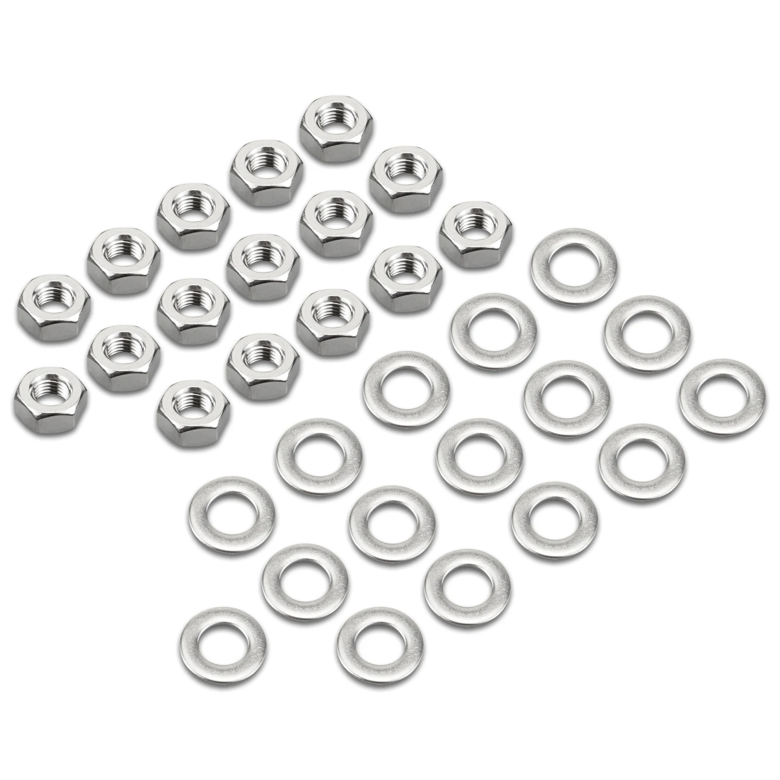 ATV Wheel Lug Nut Kit For Yamaha Banshee 350 YFZ350 1987-2006 2002 2004 YFZ350SE YFZ350SP 2006 High-quality 304 Stainless Steel