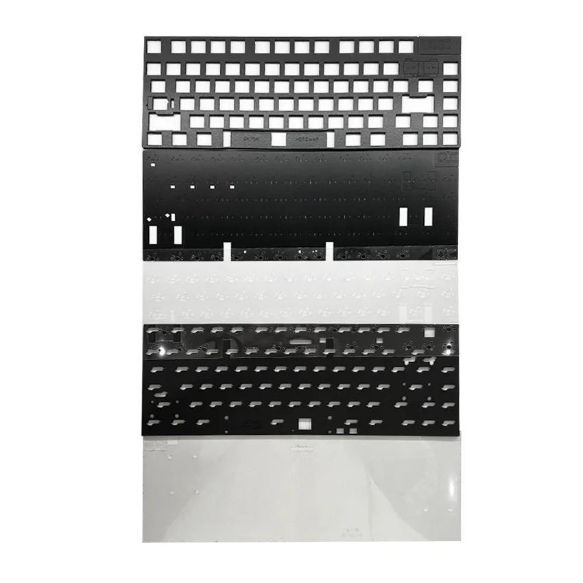 QK75N keyboard customize poron plate foams set IXPE pad and case foam PET sound foil