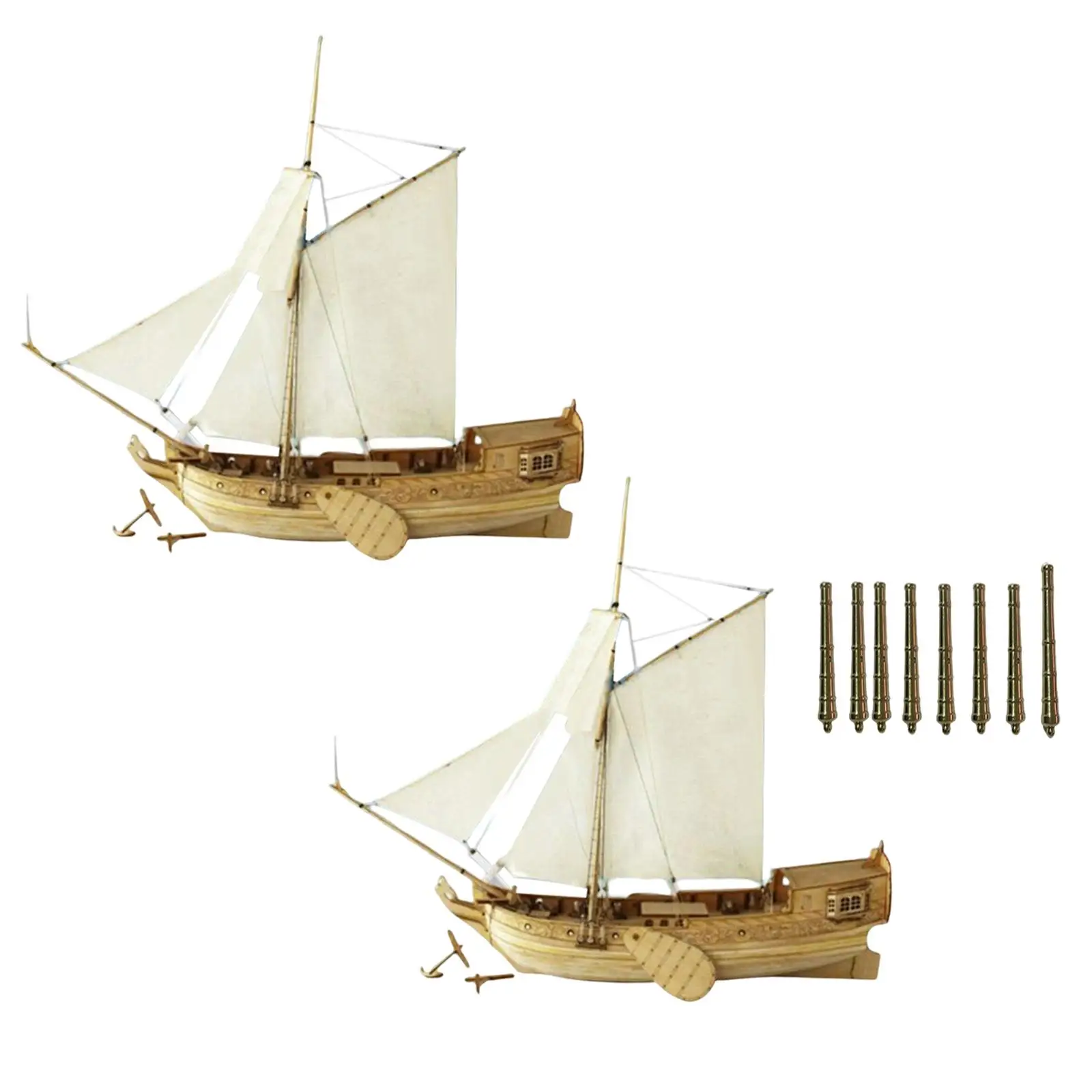 Modelo de Barco a Vela para Crianças e Adultos Artesanato DIY, Kits De Construção, Presentes