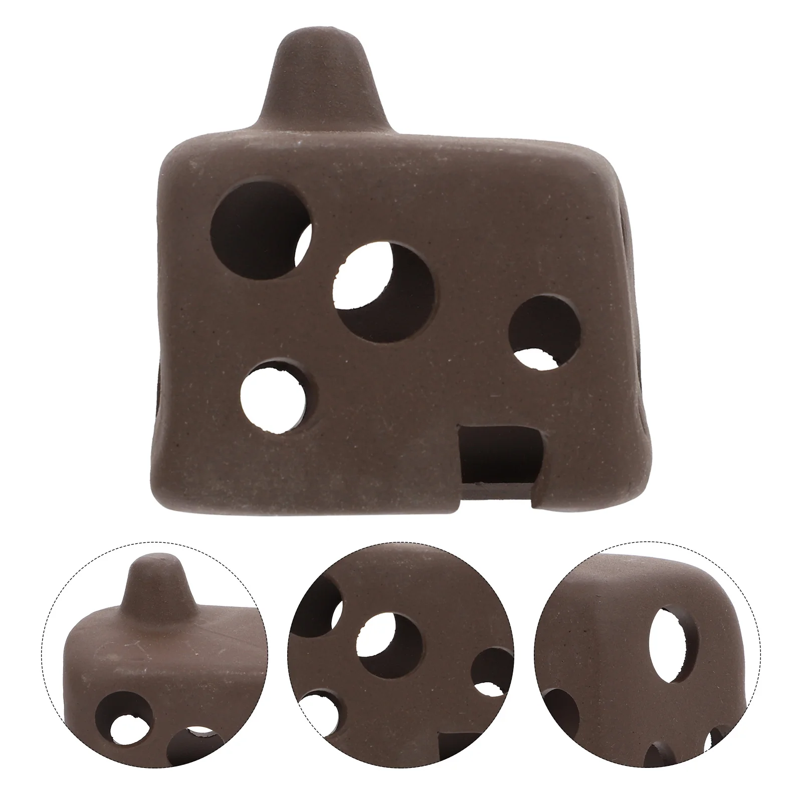 

1Pcs Fish Porous Aquarium Cave Decorative Pottery Fish Shelter Shrimp House Breeding Pot Aquarium Ornament