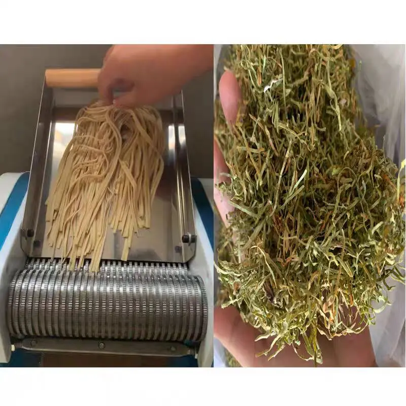 Commercial Dried Chili Shredder 2/3/4/6mm Electric Cutting Machine Small Food Shredder Processing Machine