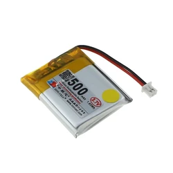 2Pcs/lot 3.7V 500mAh High Temperature Polymer Lithium Battery