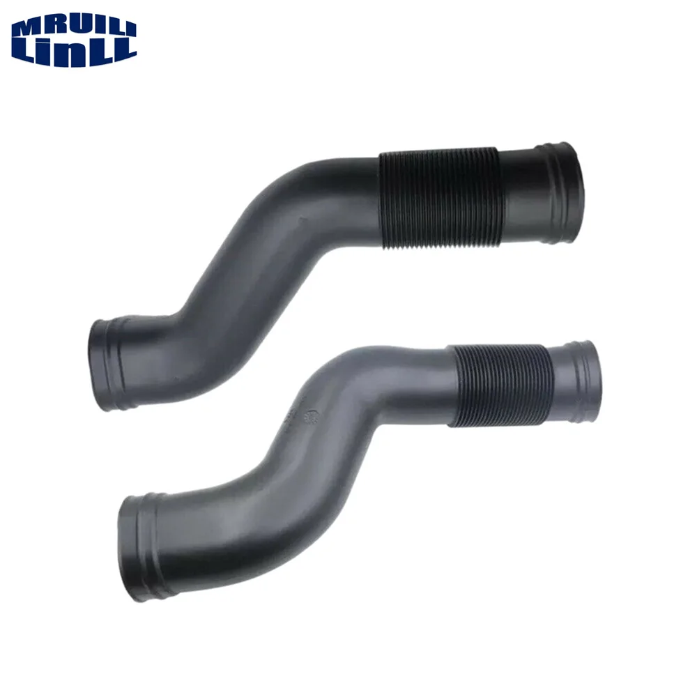 A Pair Engine Air Intake Hose Filter Hose Pipe 1645051361 1645051461 For Mercedes Benz M/GL 350 450 500