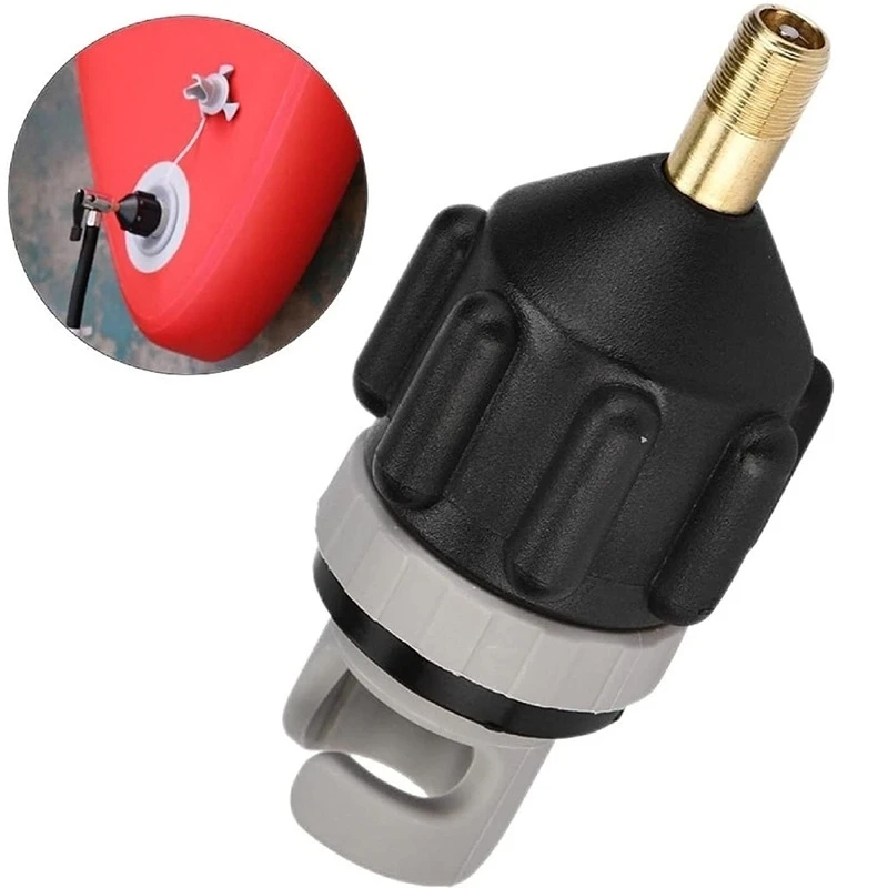 SUP Board Valve Adaptor Airtight Nylon for Kayak Pump | Wear-resistant Inflatable Converter SUP Board, Rowing Boat, Air Pump​