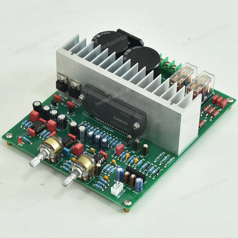 Debug-free 2.1 Subwoofer STK433-270 Thick Film 3X60W Fever Power Amplifier DIY Finished Board, Three Channels