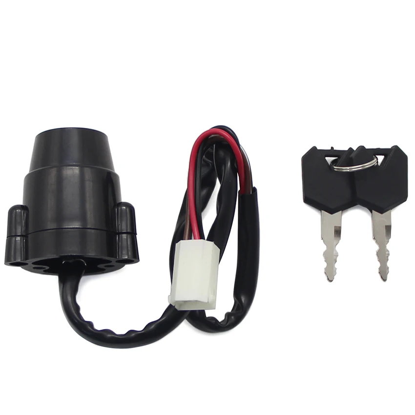 

Комплект замков зажигания для мотоциклов Yamaha XT500, DT100, DT175, DT125, DT250, XT250 (номера деталей: 1E6-82508-01, 443-82508-21)