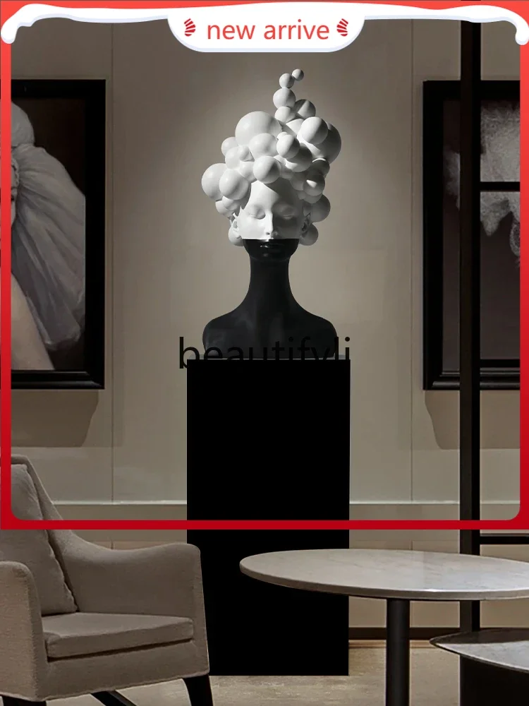 

F132 Abstract figure sculpture art decoration high sense living room entrance ornament