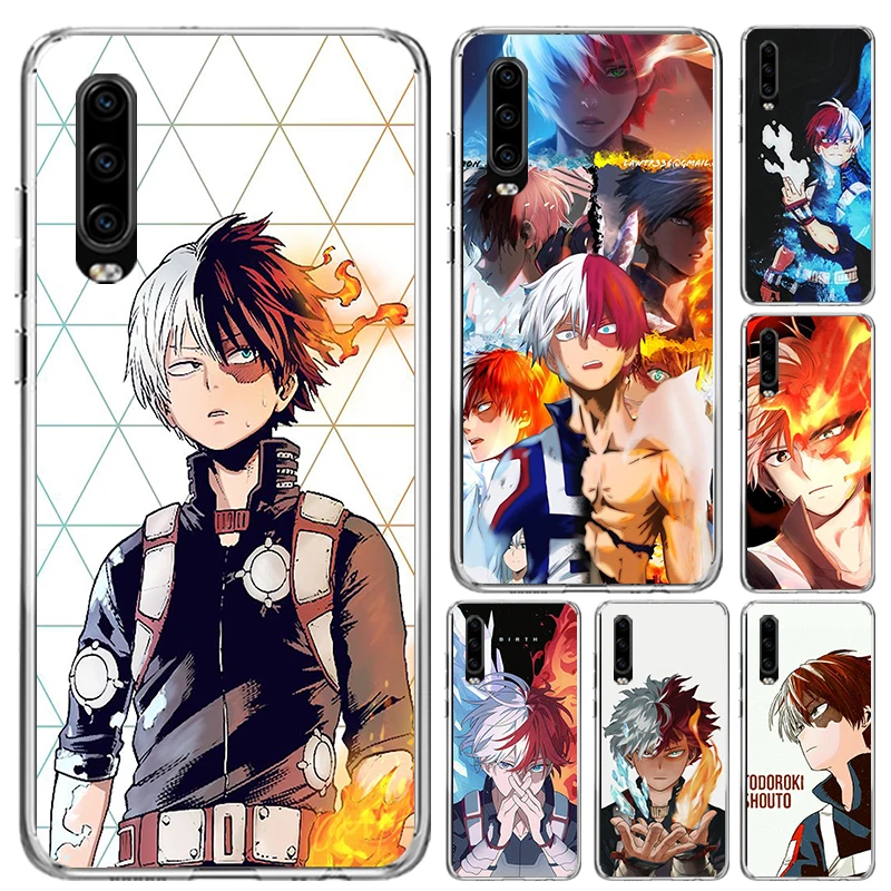 My Hero MHA Todoroki Shoto Phone Case for Huawei P40 P30 P20 P10 Pro Mate 20 10 Lite P Smart Z Y5 Y6 Y7 Y9S Soft Funda Print She