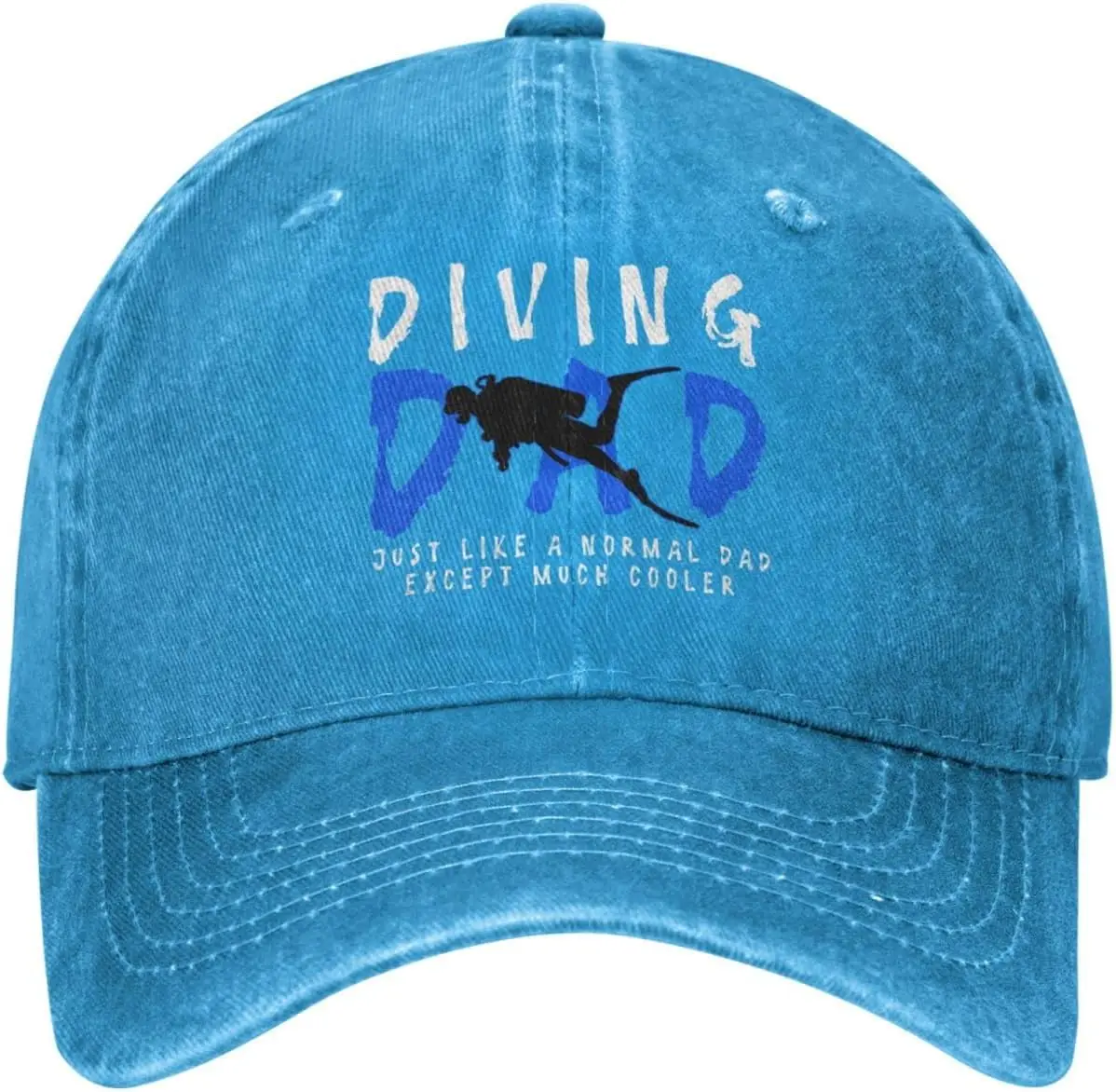 

Бейсболка для дайвинга, забавный подарок для любителей подводного плавания, хлопковая регулируемая повседневная кепка для взрослых