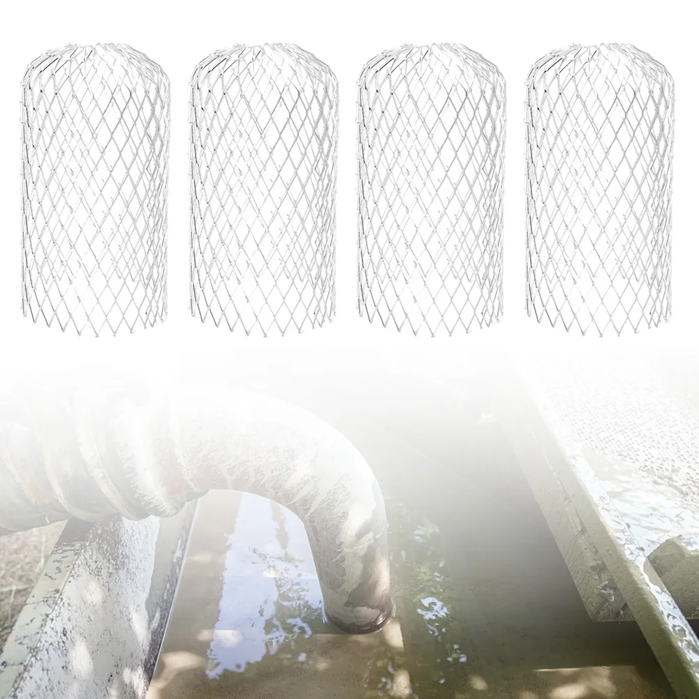 

Металлические сетчатые желоба диаметром от 2 до 4 дюймов, высота 8 см, высота 13 см, 4 шт., высококачественный материал стандарта высокого качества