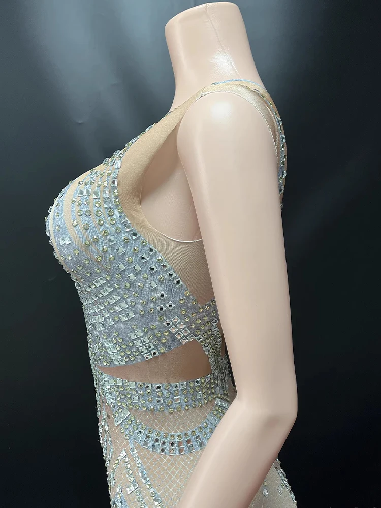 High Quality Hot Stamping Sexy Elastic Vest Dress 2025 New Fashion Custom Women'S Clothing