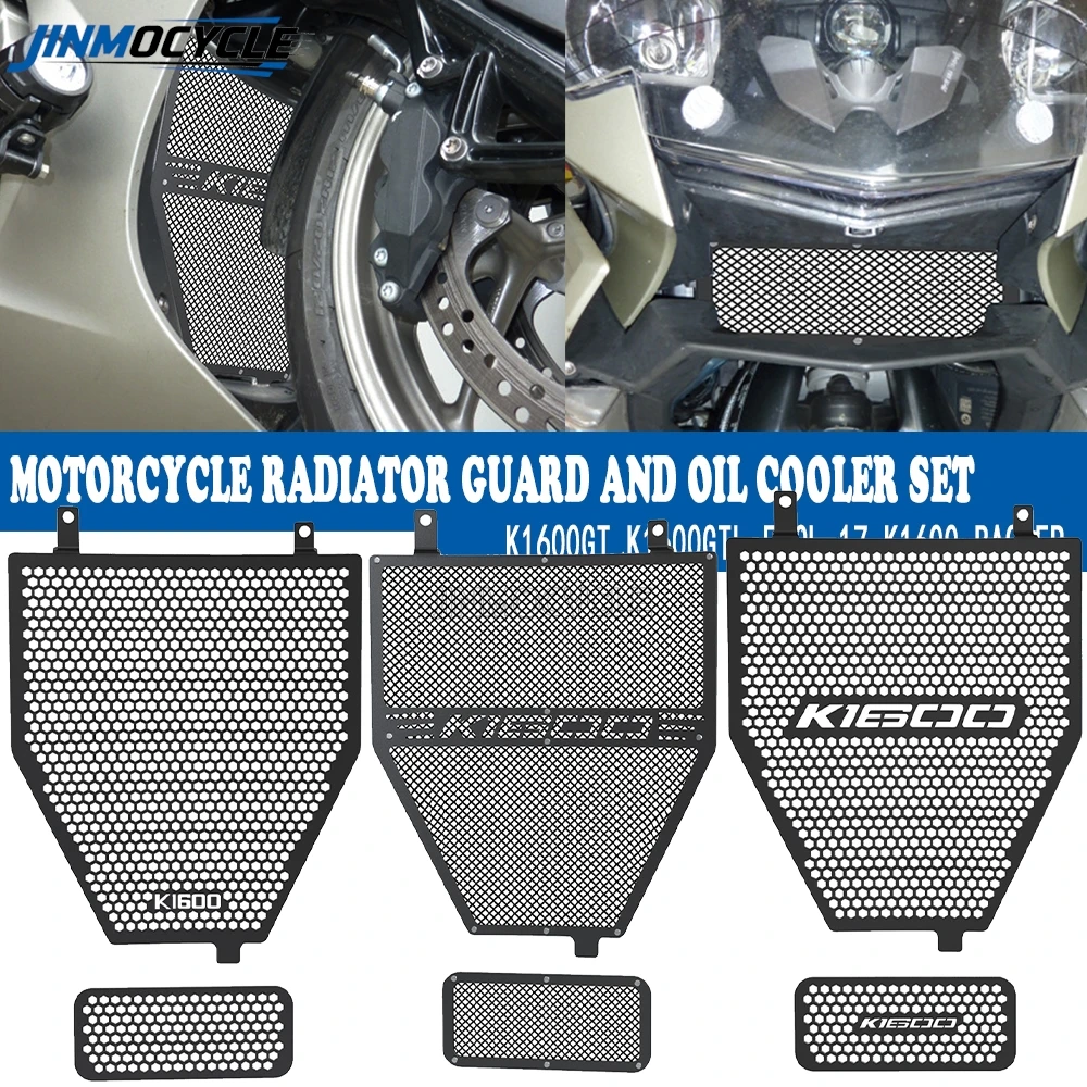 

Radiator Guard For BMW K1600GT K1600GTL 2010 2011 2012 2013 2014-2023 2022 Motorcycle Radiator Grille Grill Protection Cover