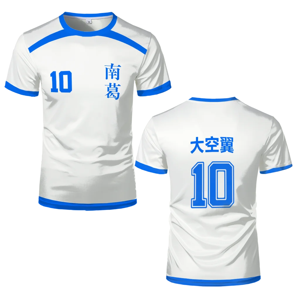 ATOM School Nansheng Olive And Benji Kits Football Jersey Animation Captain Men T-shirt Quick-dry Casual Sports Kids/Adult Tops