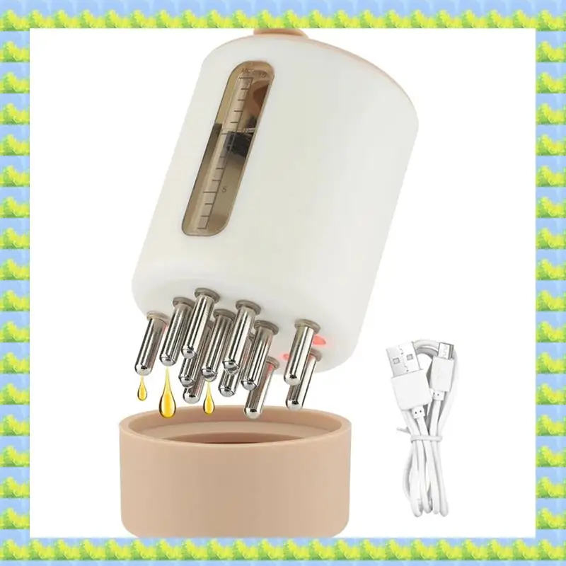 

FZFZ для здорового роста волос, микротоковая вибрация, лечение волос, аппликатор для масла для волос, расческа, 1 комплект, ABS