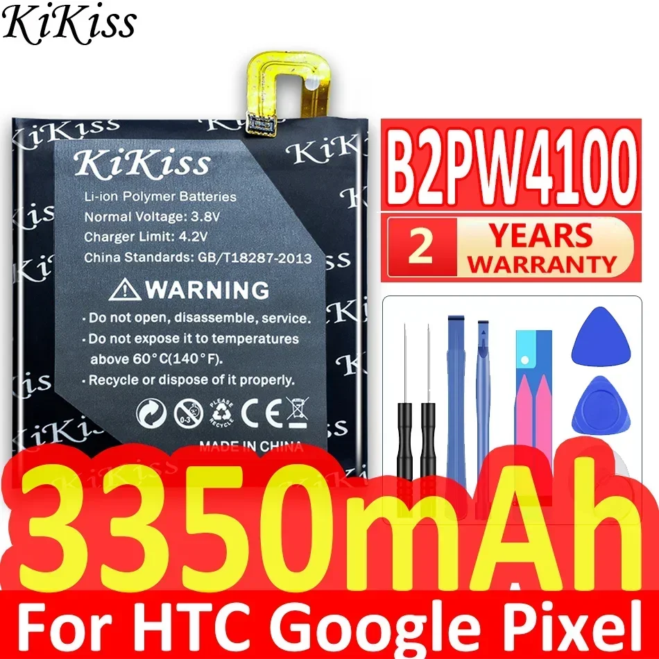 

Аккумулятор B2PW4100 3350 мАч для HTC Google, для Nexus Pixel S1, аккумулятор + Бесплатные инструменты