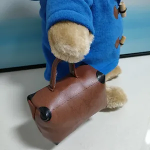 Resmi paddington ayı film, karikatür oyuncak, yumuşak peluş bebek 35cm hediye yıldönümü, yüksek kaliteli çocuk En çok satılan 12, doldurulmuş su samuru-no. 3