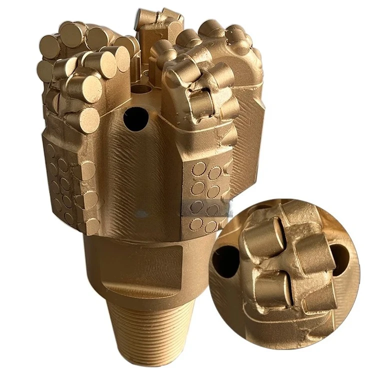 Automatic Mining Machine Parts Diamond Cutter Api 165mm 5 Blades Pdc Drill Bit Diamond Drill Bit for Well Drilling