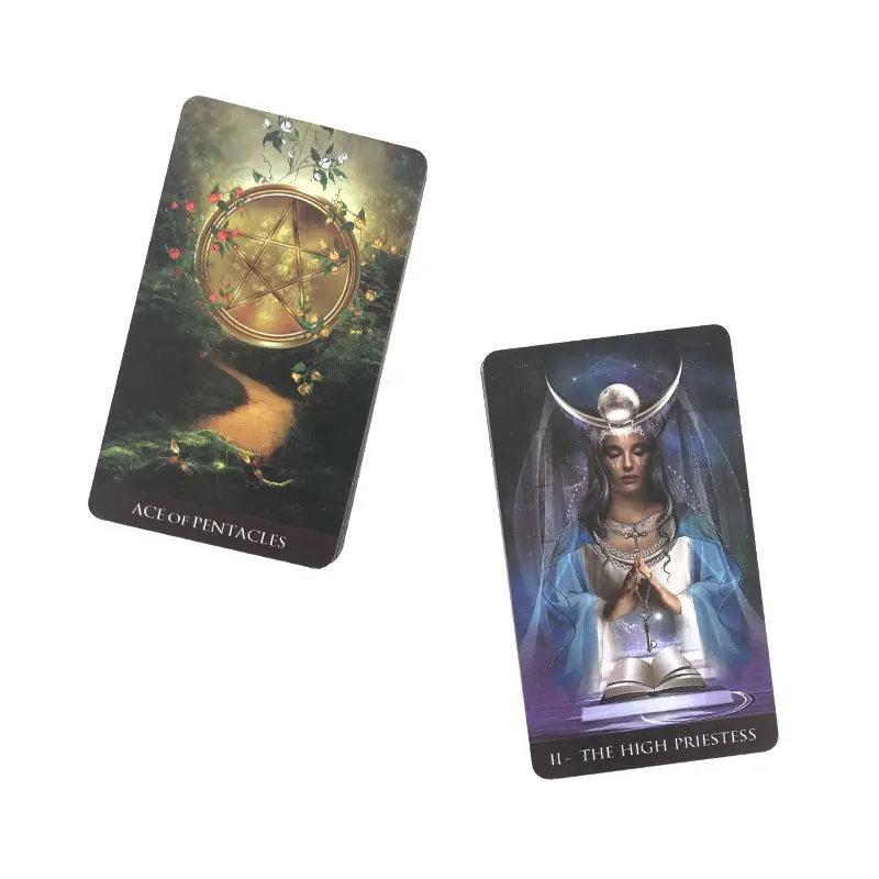 78 Card Arcanum Tarot Card Oracle Leisure entertainment games Card, family gatherings Tarot Card, board games Tarot PDF Guide