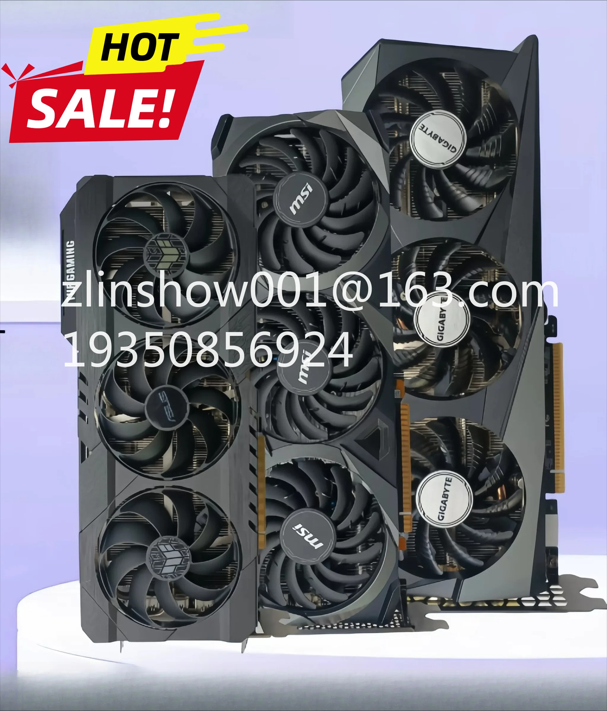 Used 2060 3060 3080 4070 3A masterpiece, e-sports graphics card
