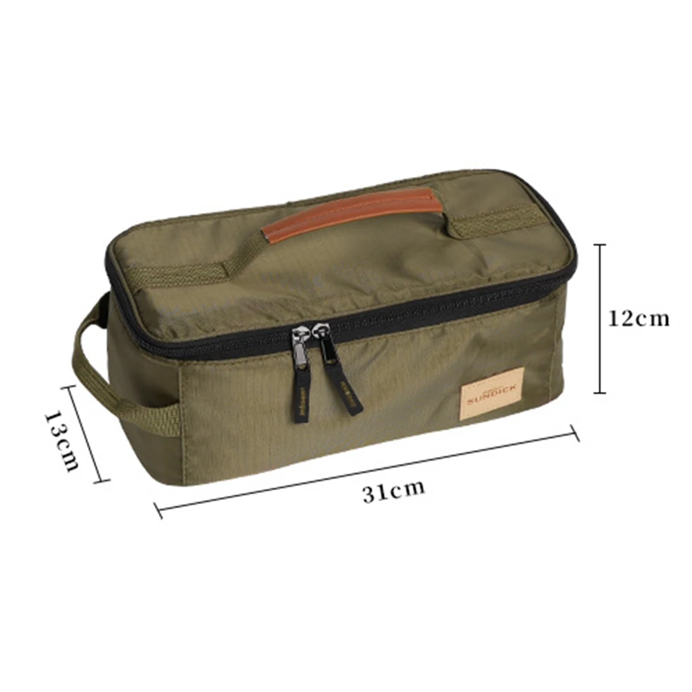 Camping Supplies Camping Gas Bag 210D Oxford Cloth Cookware Handbag Gas Stove Bags Picnic Tableware Waterproof