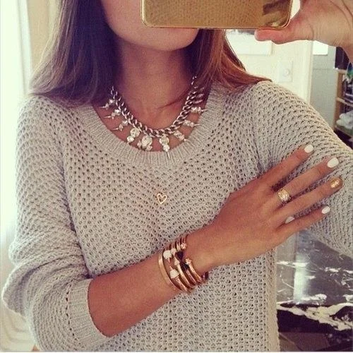 

Large Size ort Sweed Hollowed out Women's Knittedwear Super Thin Regular Sve Women's Top Hollow out Design Autumn Faion