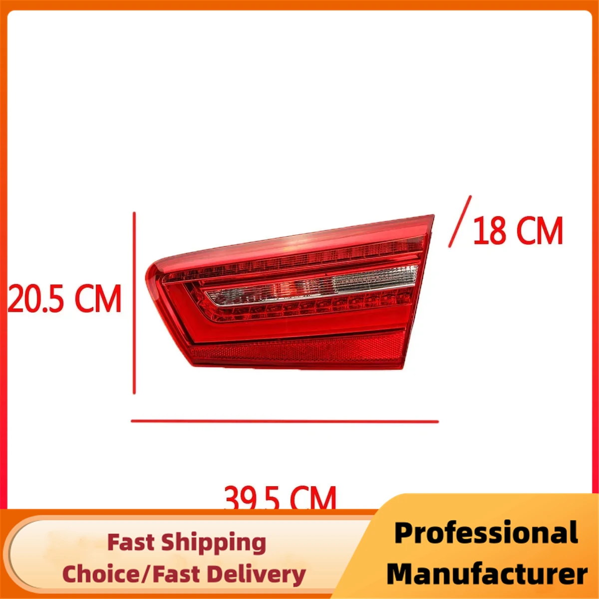 LED Car Rear Tail Light Brake Lamp For Audi A6 C7 2010-2016 4GD945093 4GD945094 Reverse Bumper Light Warning Signal Light