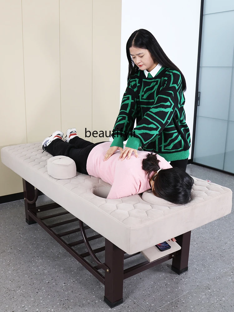 Massage Chinese medicine massage therapy bed multifunctional beauty bed with hole beauty body Thai SPA bed