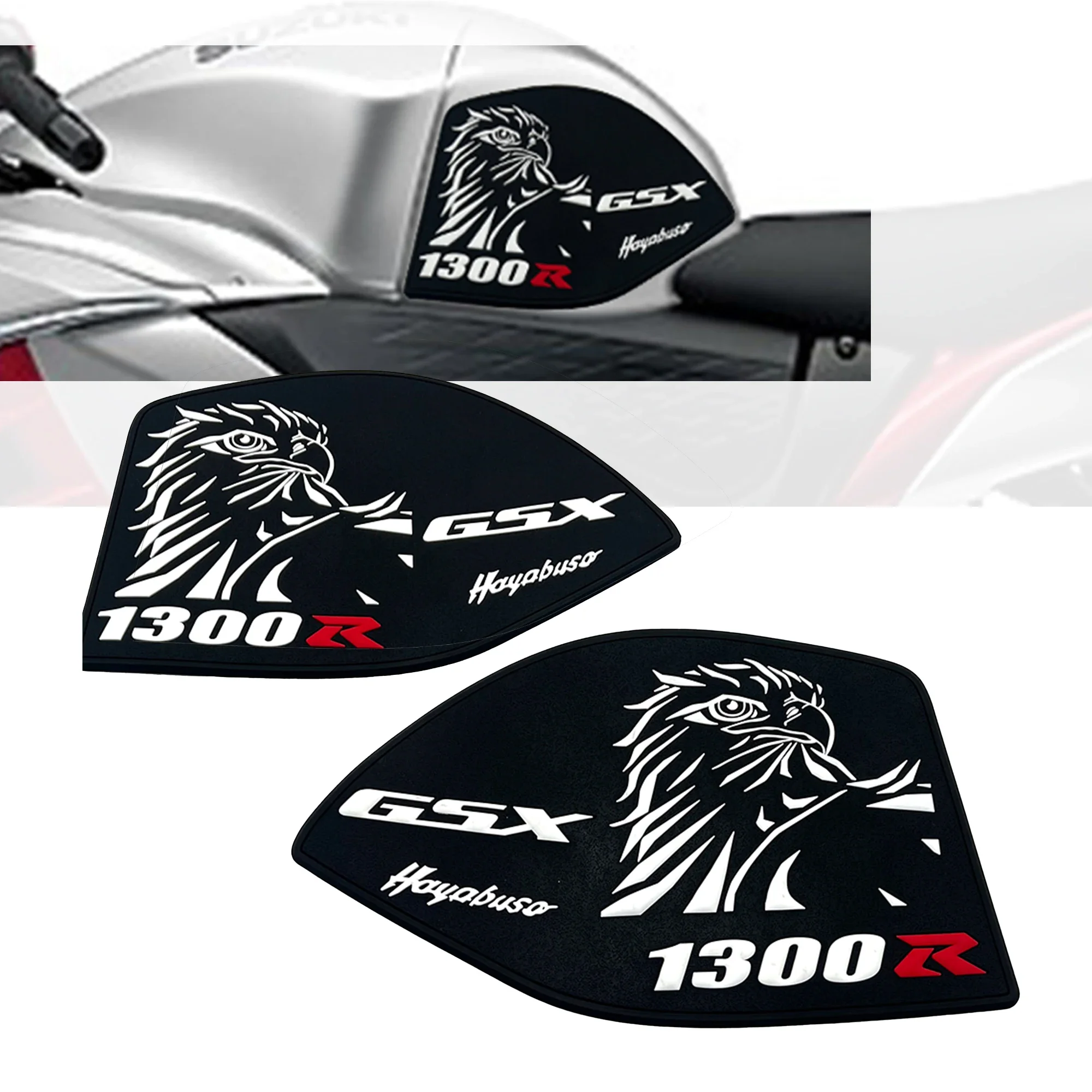 GSX1300R Fit GSX1300R GSXR1300 Motorcycle Tank Pad Protector 3D rubber adhesive Sticker Decal