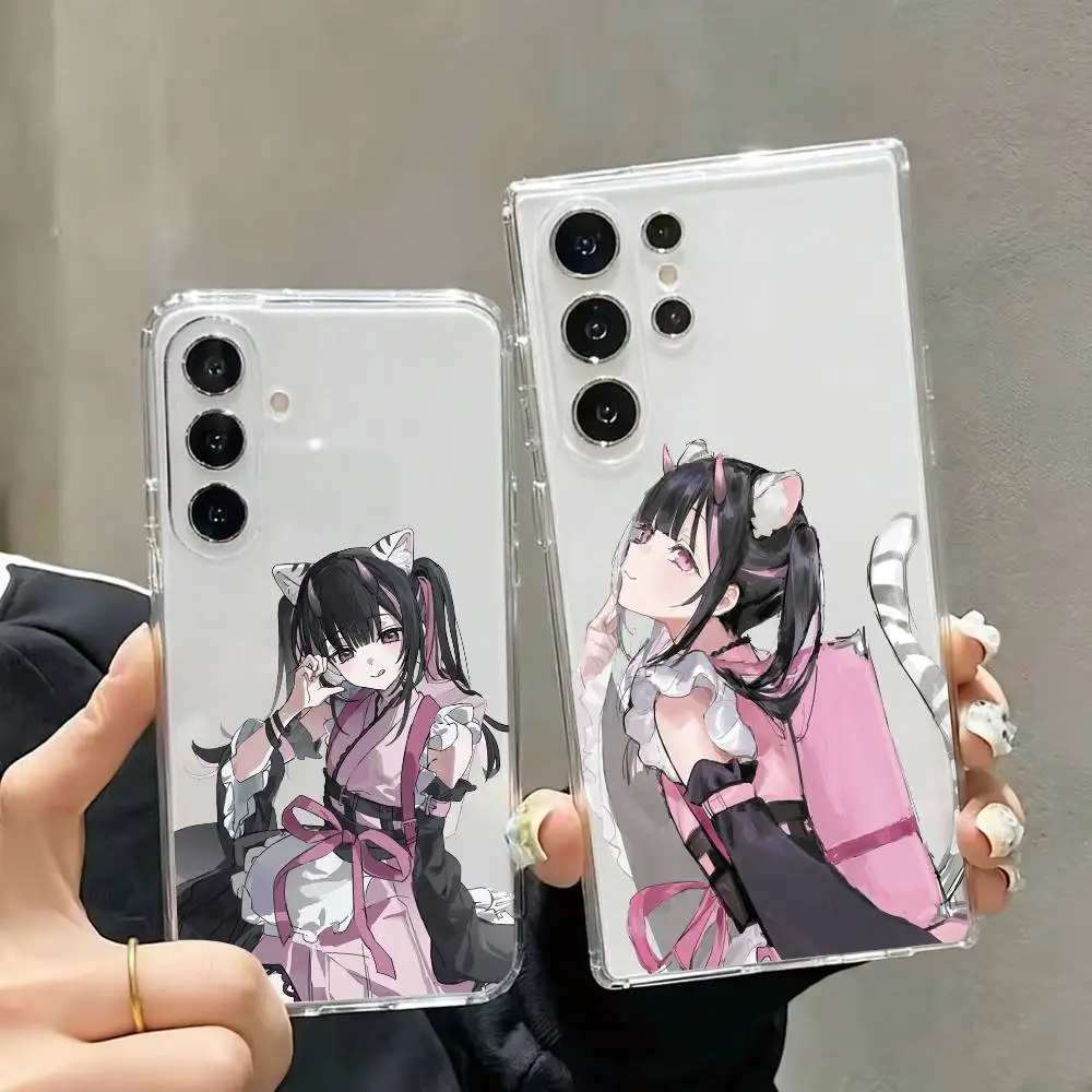 Noi Komazawa Princess Kaguya   Phone Case Transparent Silicone Soft For Samsung S25,S24,S21,S22,S23,S30,Ultra,S20,Plus,Fe