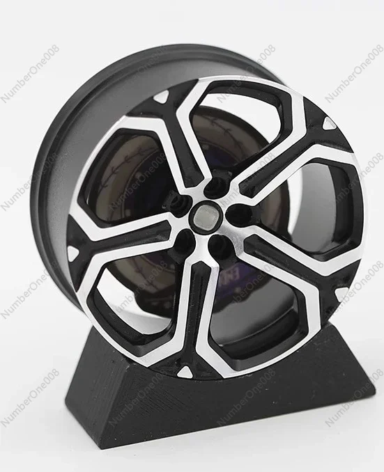 Spline Wheel Rim Air Freshener Metal Alloy Car Vent Clip Keychain Forged Wheel Model Ornament