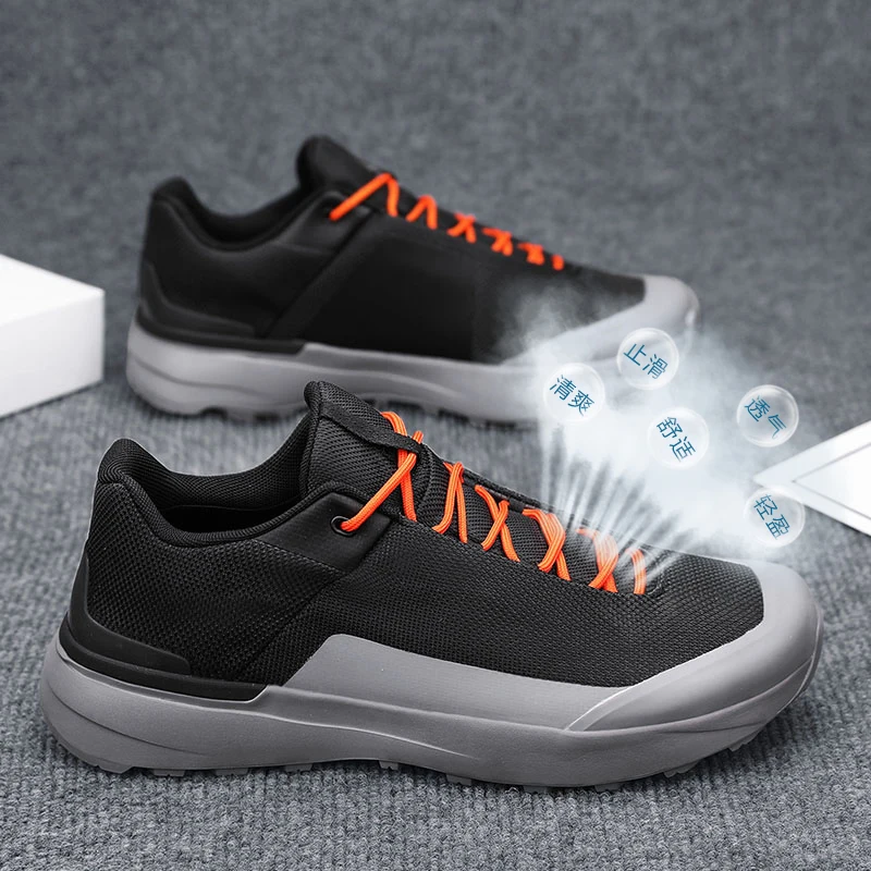 أحذية قماشية جديدة كبيرة الحجم للرجال أحذية رياضية غير رسمية للمشي لمسافات طويلة على الموضة لتسلق الجبال أحذية رياضية شبكية أحذية رجالي فاسق #5