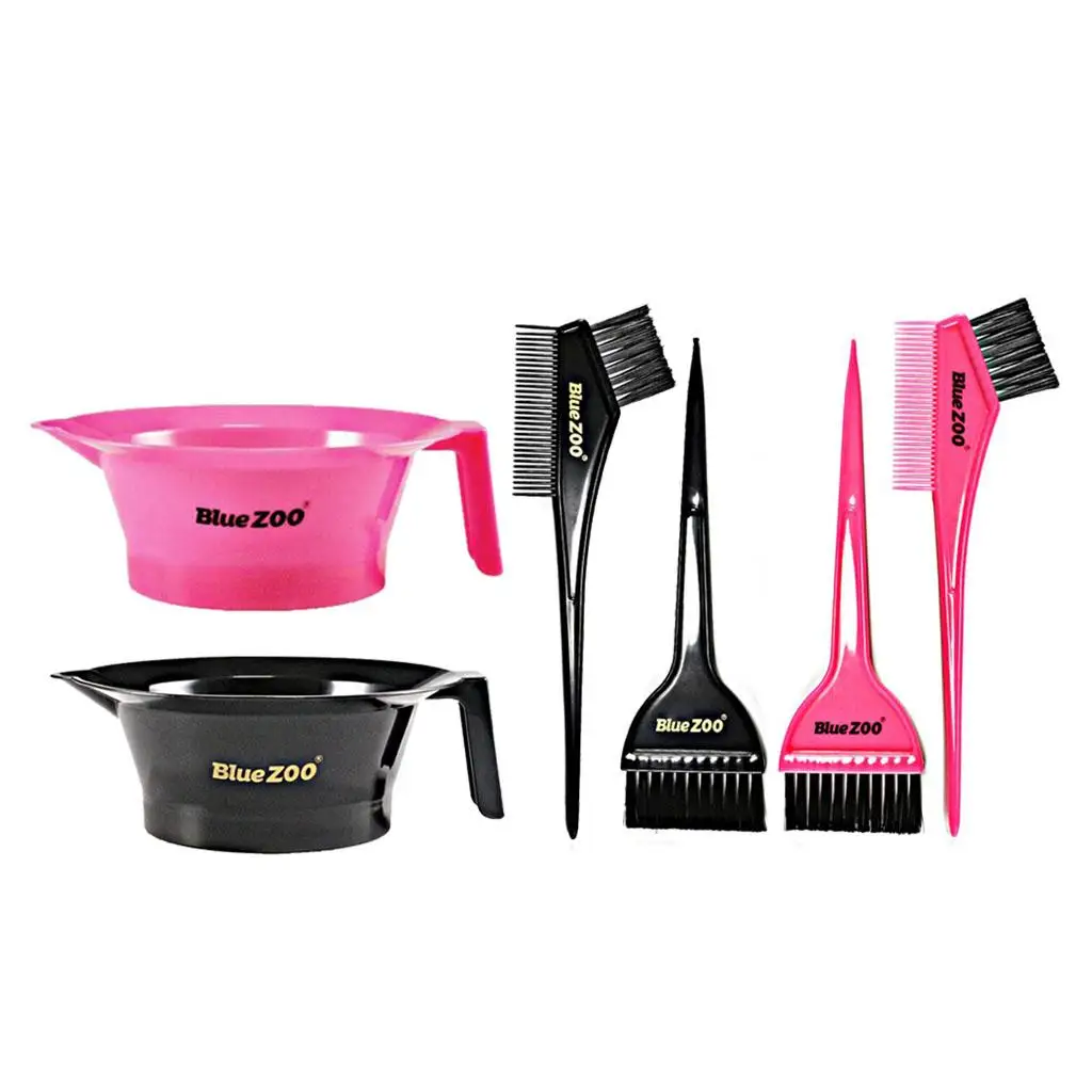 Salon Hair Coloring Brush Easy Clean Hairdressing Comb Paint Brush for Professional Colorist Home Dye