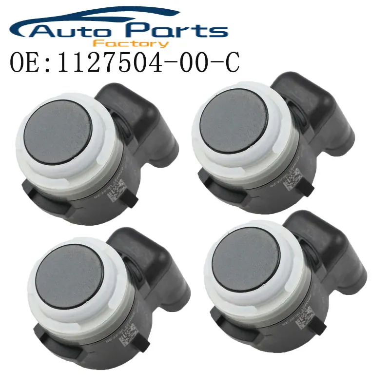 

4PCS New PDC Parking Sensor Assist For Tesla Model S X 3 2017-2020 112750400C