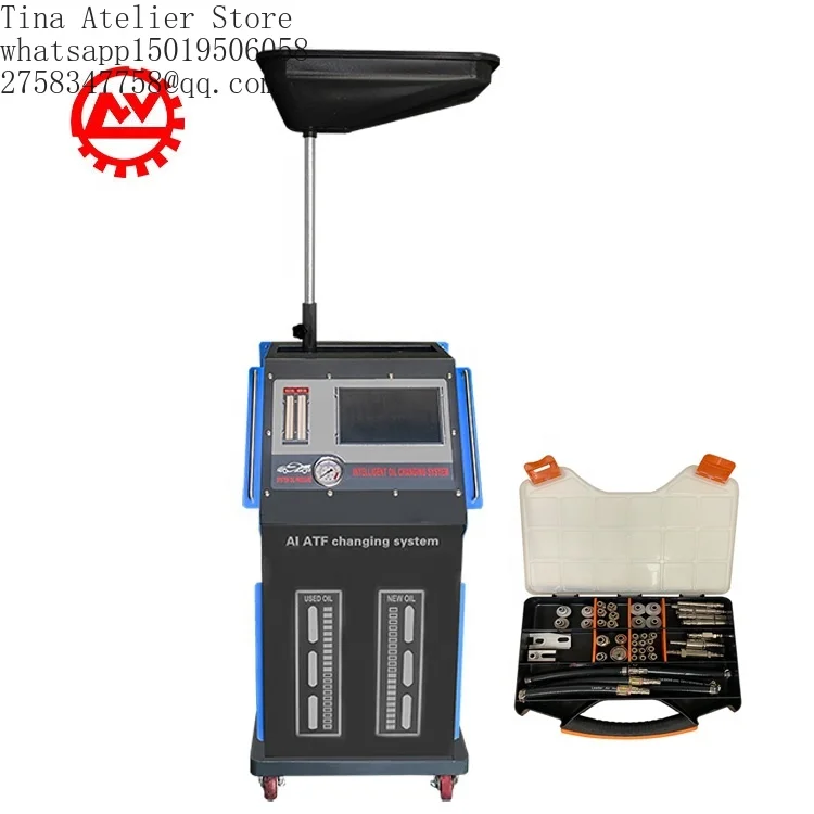 ATF Flush Machine Fully Automatic Transmission Fluid Exchanger With Heating Function and Oil Tray