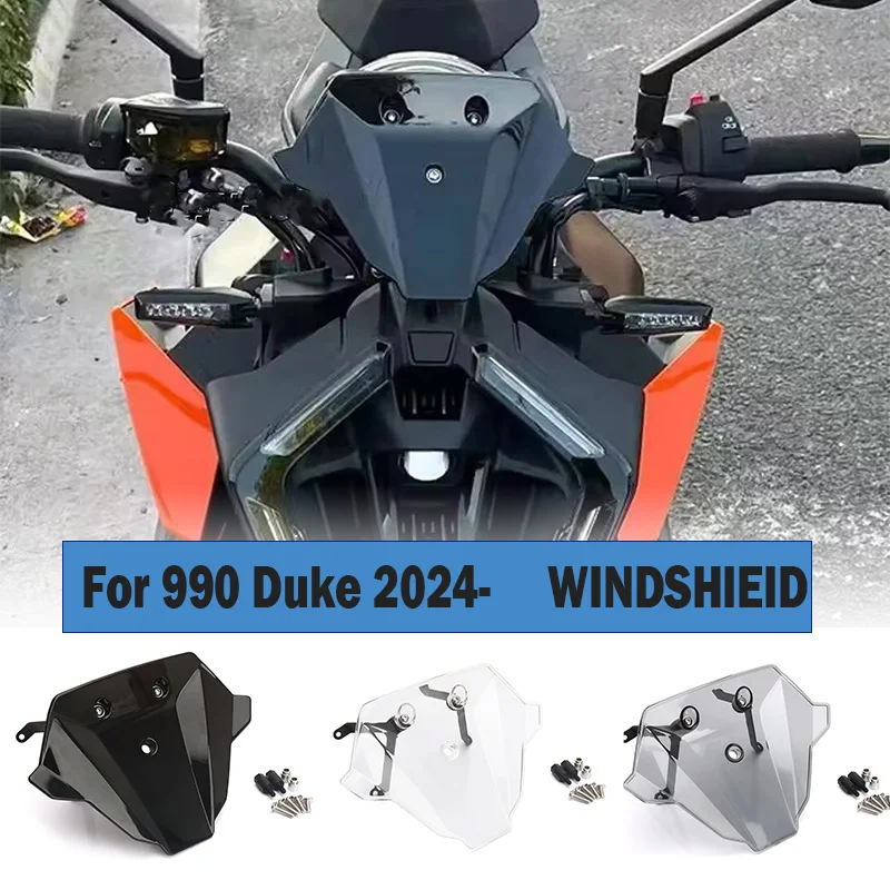 

Новинка для 990 Duke 990 Duke 990 DUKE 990 DUKE 2024 2025, аксессуары для мотоциклов, дефлектор переднего лобового стекла, переднее стекло