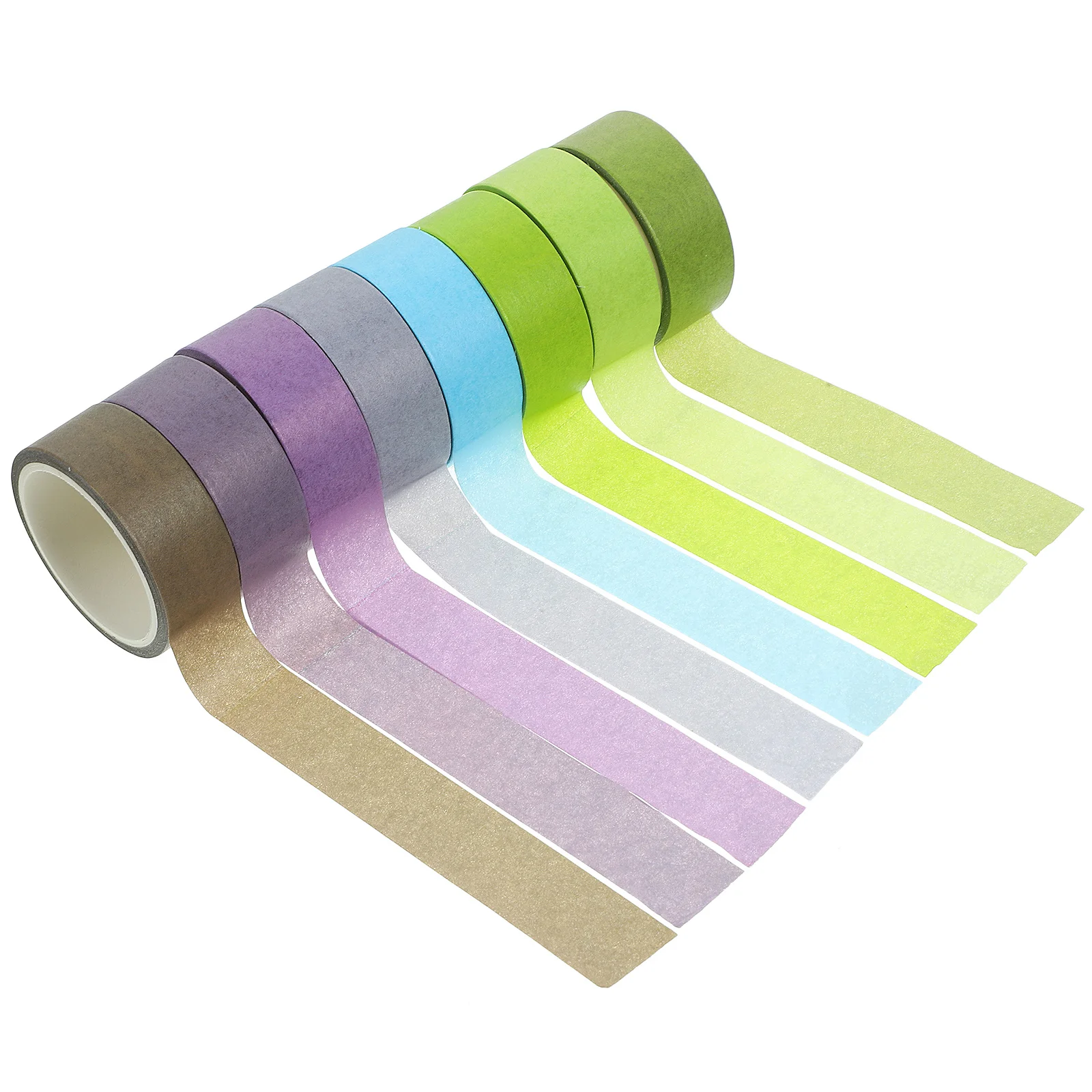 

8 Rolls Scrapbook Decorative Washi Tape DIY Craft Tape for Diaries Journals Notebooks Cards Calendars Supplies