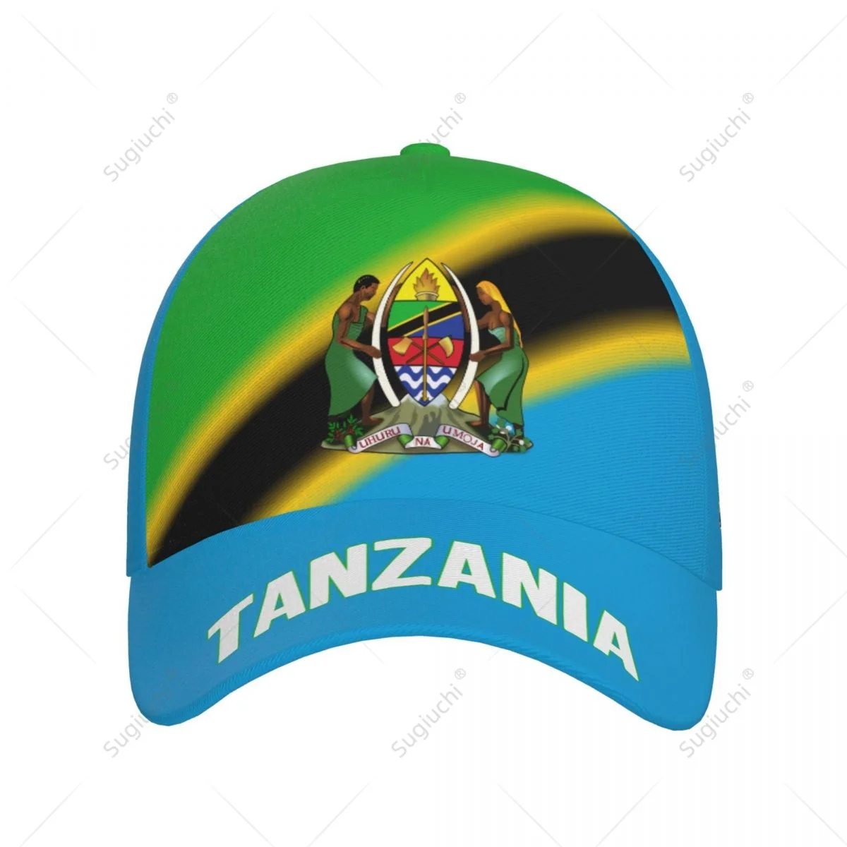 Unisex Baseball Cap Hat Tanzania Flag Gradient Color 3D Printing for Tennis Outdoor Bike Bicycle Golf Baseball Sports Fans