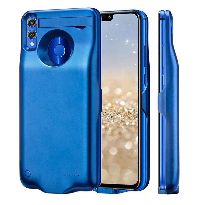 Imagem -03 - Energia para Huawei Honor 8x Bateria Case Capa de Backup Pacote Power Bank para Huawei Honor 8x Max Case Carregador de Bateria 10000mah Case de