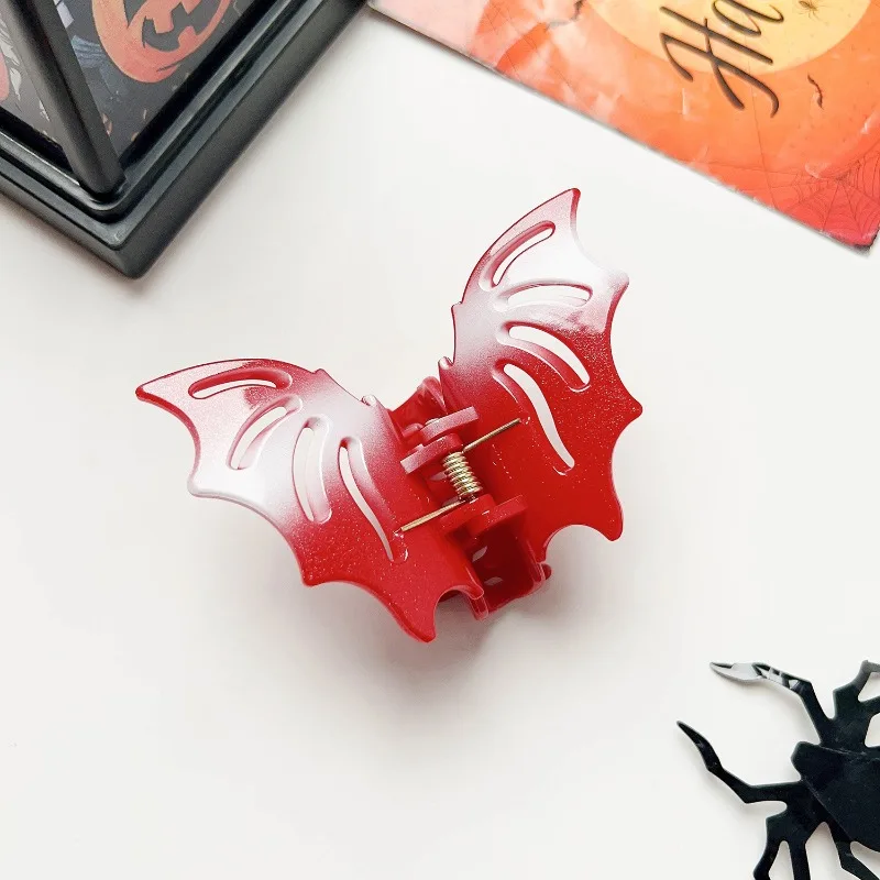 Kreatywna spinka do włosów w kształcie rekina na Halloween - modna i stylowa ozdoba do włosów na imprezy kostiumowe i uroczystości festiwalowe.