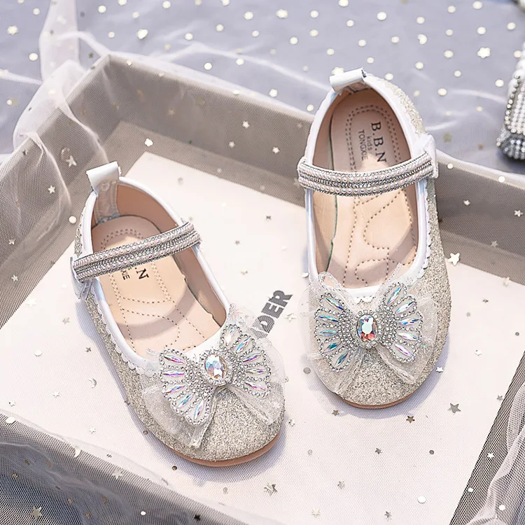 Strass-Haken-und-Schlaufen-Mädchen-Mary-Jane-Schuhe für Partys, Hochzeiten, Shows, elegante, süße Prinzessinnenschuhe – Detail 10