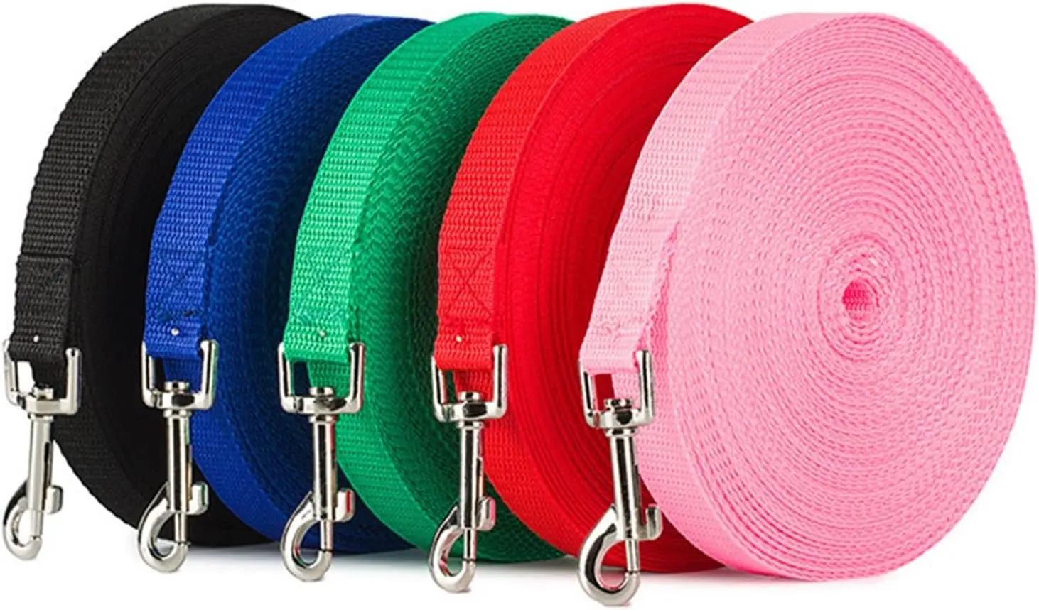 حبل جر للحيوانات الأليفة، مقاود تدريب الكلاب، مستلزمات الحيوانات الأليفة، حبل زعيم للمشي للكلاب (روجو، متوسط) #2