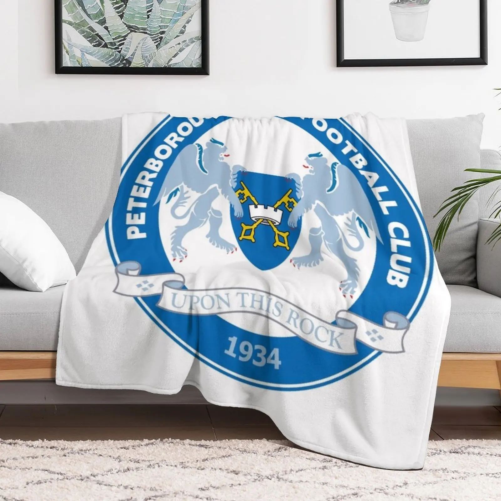 Peterborough FC New Throw Blanket