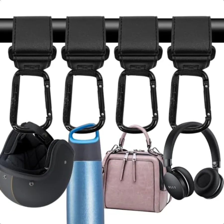 

4-пак. крючок UTV для подвешивания гарнитур, шлема и очки, универсальные карабины, зажим, регулируемый крючок для вешалки для электрического скутера