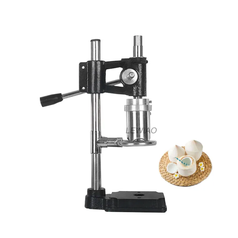 Máquina peladora y taponadora de coco verde de acero inoxidable Manual pequeña para el hogar