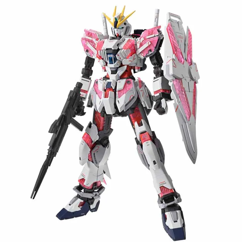 Bandai Original MODEL KIT GUNDAM MG 1/100 Anime Action Figure NARRATIVE GUNDAM Assembly Model Toys  Model Gifts For boys