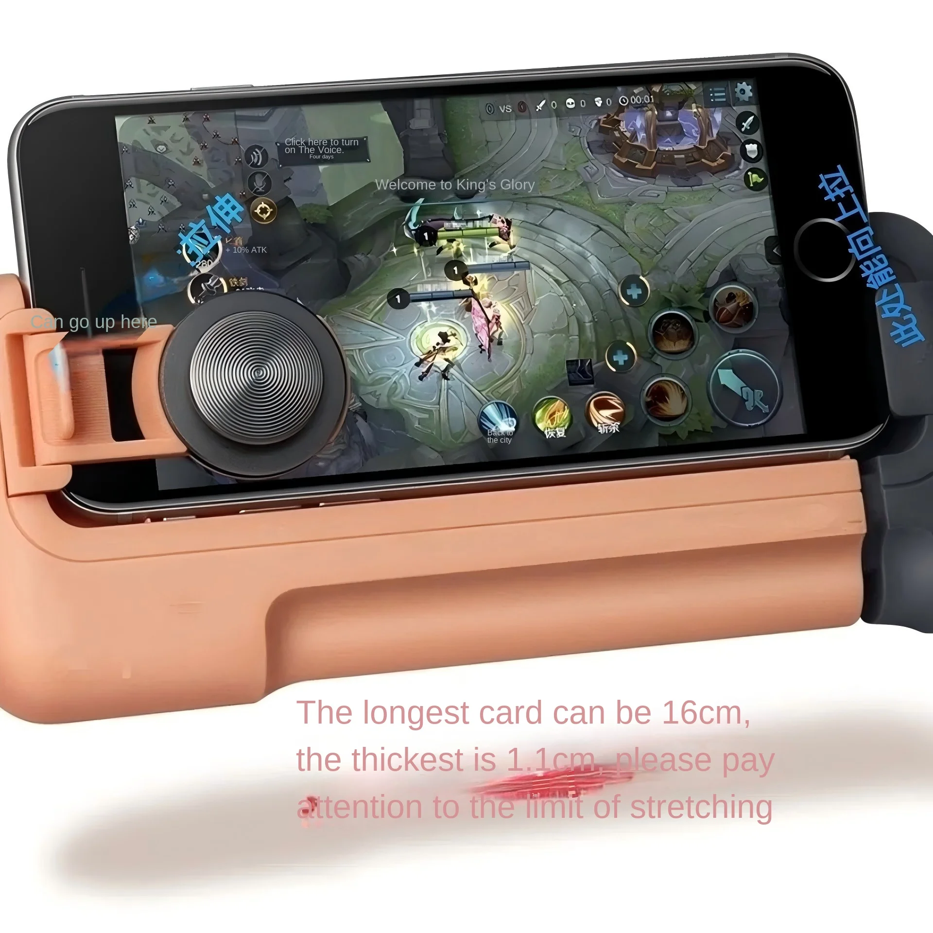 Joystick da gioco esterno universale per telefono cellulare Pulsante di contatto fisico puro Movimento artefatto Joystick sinistro stile custodia per telefono