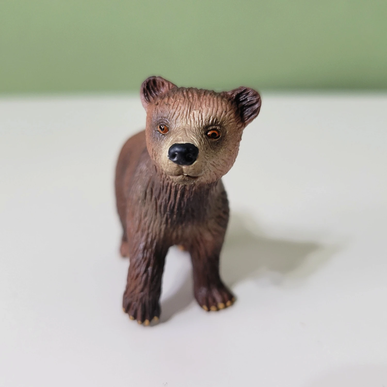 

Little Brown Bear Animal Model Forest Wild Simulation Cognitive Toy Decoration Authentic tomorrow