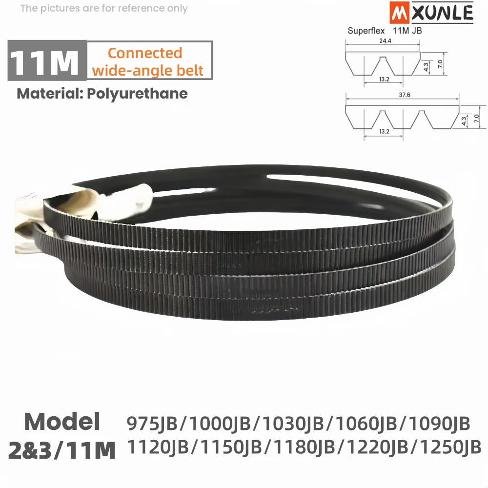 2/11M,3/11M Polyflex JB Joined Wide angle band 975JB 1000JB 1030JB 1060JB 1090JB 1120JB 1150JB ~1250JB For Mechanical Equipment