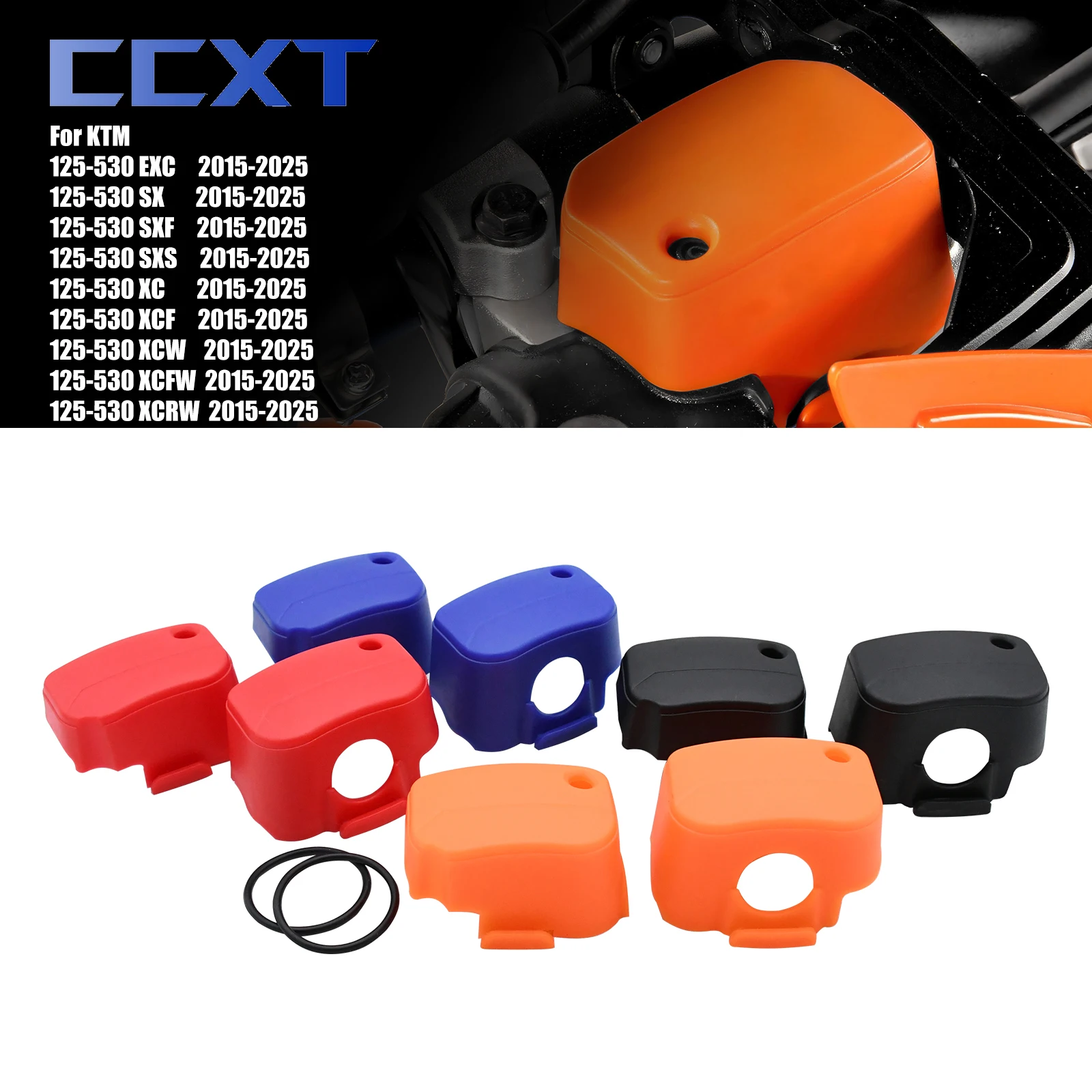 

Motorcycle Brake Clutch Plastic Master Cylinder Protect Covers For KTM EXC XCW XCFW 530 450 350 250 125 SX SXF XC XCF 2015-2025
