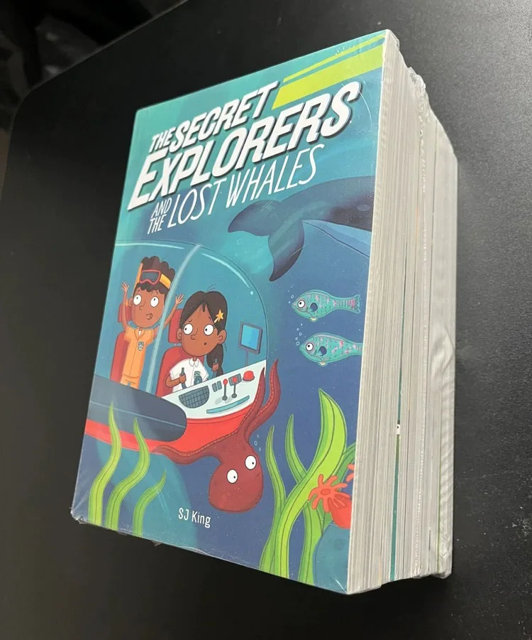 11권의 책 비밀 탐험가 영어 그림책 어린이를 위한 모험 소설 6-10세